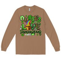 Toasted Coconut nurses love shenanigans st patricks day Long Sleeve Tee - Artiststas