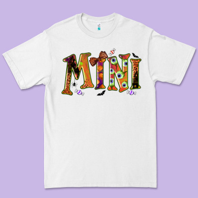 Halloween Mini Premium Tee Designed By Bundleandbundleshop
