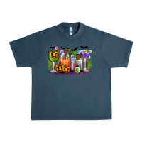 Midnight Navy halloween Urban Heavy Tee - CowhideDigitalArt