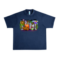 Navy halloween Urban Heavy Tee - CowhideDigitalArt