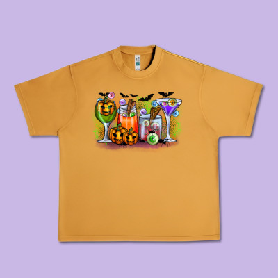Halloween Urban Heavy Tee Designed By Cowhidedigitalart