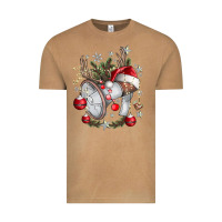 Vintage Camel Merry Christmas Vintage Tee - CowhideDigitalArt