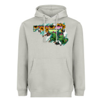 Moon Dust Maryland Map Sunflower Cactus Serape Heavyweight Hoodie - RanaPortraitStore