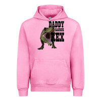 Fuchsia Pink DADDY SAURUS REX Urban Hoodie - Bettercallsaul