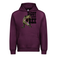 Mauve Wine DADDY SAURUS REX Urban Hoodie - Bettercallsaul
