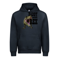 Navy DADDY SAURUS REX Urban Hoodie - Bettercallsaul
