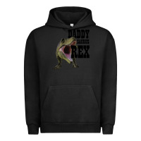 Pigment Black DADDY SAURUS REX Urban Hoodie - Bettercallsaul