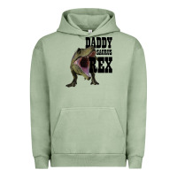 Pigment Oil Green DADDY SAURUS REX Urban Hoodie - Bettercallsaul