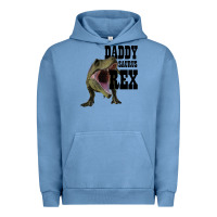 Pigment Pebble Blue DADDY SAURUS REX Urban Hoodie - Bettercallsaul