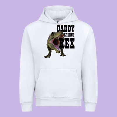 Daddy Saurus Rex Urban Hoodie Designed By Bettercallsaul