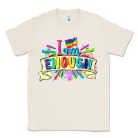 Natural I am enough Classic Tee - FaDigitalArtStudio