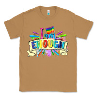 Toasted Coconut I am enough Classic Tee - FaDigitalArtStudio