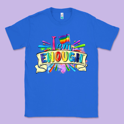 I Am Enough Classic Tee Designed By Fadigitalartstudio