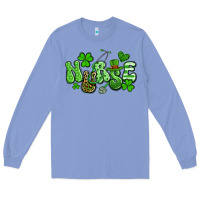 Colony Blue nurse st patrick's day Long Sleeve Tee - Artiststas