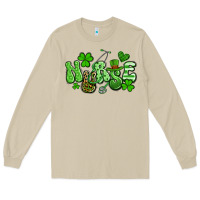 Mushroom nurse st patrick's day Long Sleeve Tee - Artiststas