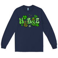 Navy nurse st patrick's day Long Sleeve Tee - Artiststas