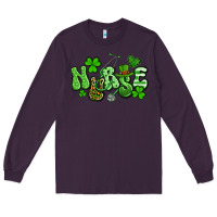 Plum nurse st patrick's day Long Sleeve Tee - Artiststas