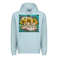 Blue Mist western mother's day mimi  tumbler Premium Hoodie - BarkalooDesign