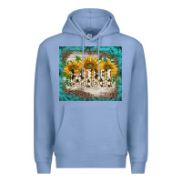 Colony Blue western mother's day mimi  tumbler Premium Hoodie - BarkalooDesign