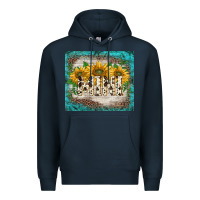 Navy western mother's day mimi  tumbler Premium Hoodie - BarkalooDesign