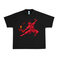 Black zuko Urban Heavy Tee - DesigneFamous