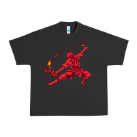 Pigment Black zuko Urban Heavy Tee - DesigneFamous