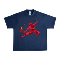Navy zuko Urban Heavy Tee - DesigneFamous