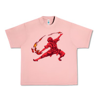 Salmon zuko Urban Heavy Tee - DesigneFamous