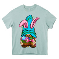 Arona Easter Wicker Basket Gnome Heavy Core Tee - BundleAndBundleShop