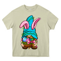 Mossy Easter Wicker Basket Gnome Heavy Core Tee - BundleAndBundleShop