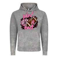 Cloud Rock pink out football Vintage Hoodie - BarkalooDesign
