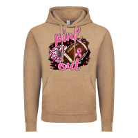 Vintage Coffee pink out football Vintage Hoodie - BarkalooDesign