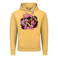 Vintage Mustard pink out football Vintage Hoodie - BarkalooDesign
