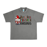 Tornado just a girk who loves christmas Urban Heavy Tee - CowhideDigitalArt