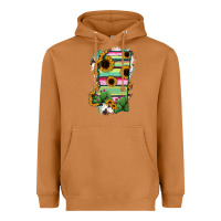 Meerkat Mississippi Map Sunflower Cactus Serape Heavyweight Hoodie - RanaPortraitStore