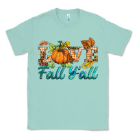 Seafoam love fall y'all Classic Tee - BarkalooDesign