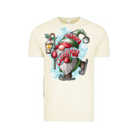 Vintage Arctic merry Christmas gnome Vintage Tee - CowhideDigitalArt