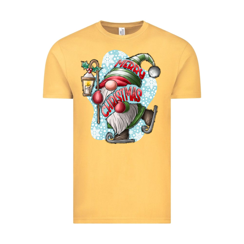 Merry Christmas Gnome Vintage Tee by CowhideDigitalArt | Teevron