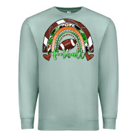 Seafoam Football Rainbow Premium Sweatshirt - RanaPortraitStore