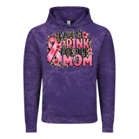 Cloud Purple i wear pink for my mom Vintage Hoodie - BarkalooDesign
