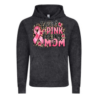 Vintage Black i wear pink for my mom Vintage Hoodie - BarkalooDesign