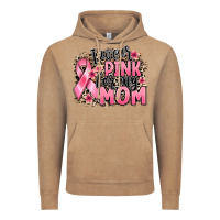 Vintage Coffee i wear pink for my mom Vintage Hoodie - BarkalooDesign