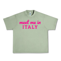 Oil Green meet me in italy Urban Heavy Tee - DesigneFamous