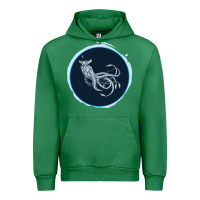 Emerald Sea Emperor Transparent Graphic Urban Hoodie - Bettercallsaul