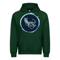 Forest Green Sea Emperor Transparent Graphic Urban Hoodie - Bettercallsaul