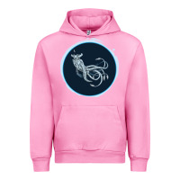 Fuchsia Pink Sea Emperor Transparent Graphic Urban Hoodie - Bettercallsaul