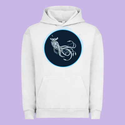 Sea Emperor Transparent Graphic Urban Hoodie Designed By Bettercallsaul