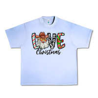 Grape Ice Love Christmas Santa Urban Heavy Tee - CowhideDigitalArt