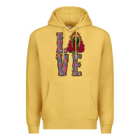 Antique Gold Love Lady Of Guadalupe Premium Hoodie - Jasminsmagicworld
