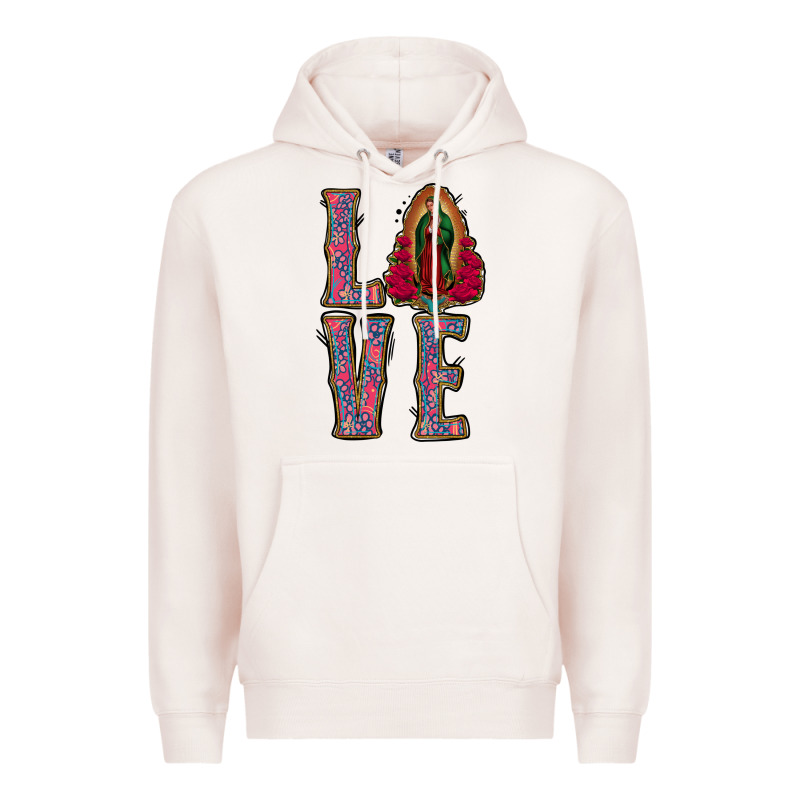 Love Lady Of Guadalupe Premium Hoodie by Jasminsmagicworld | Teevron